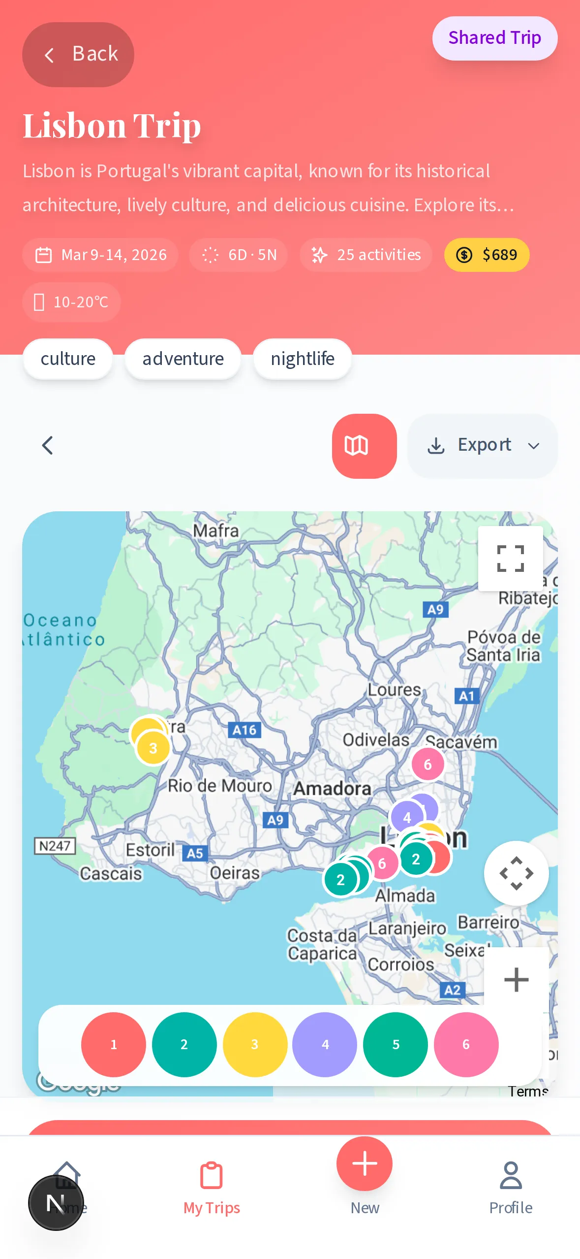 App screenshot