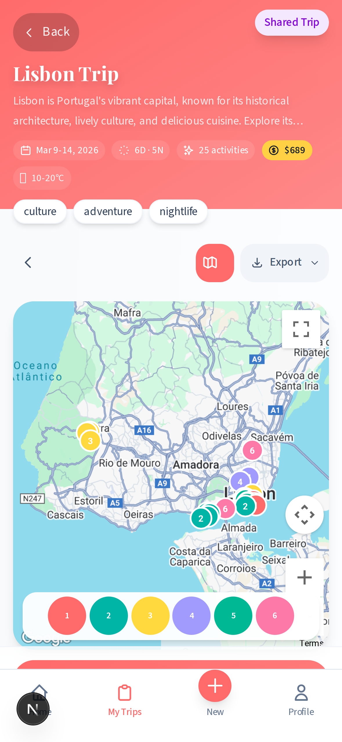 App screenshot